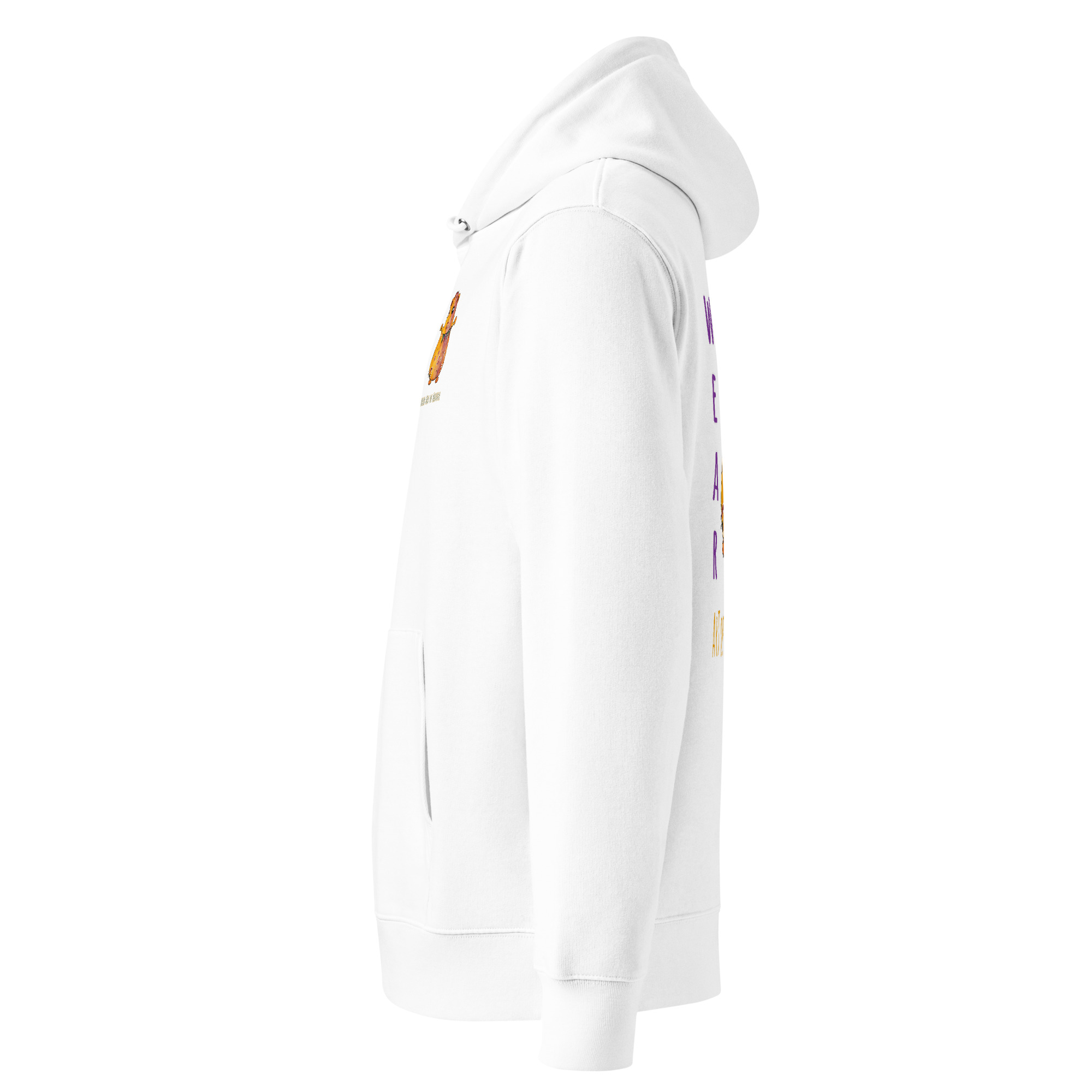 Bear L-Backprint Hoodie | Bär Streetwear Hoodie – Bild 12