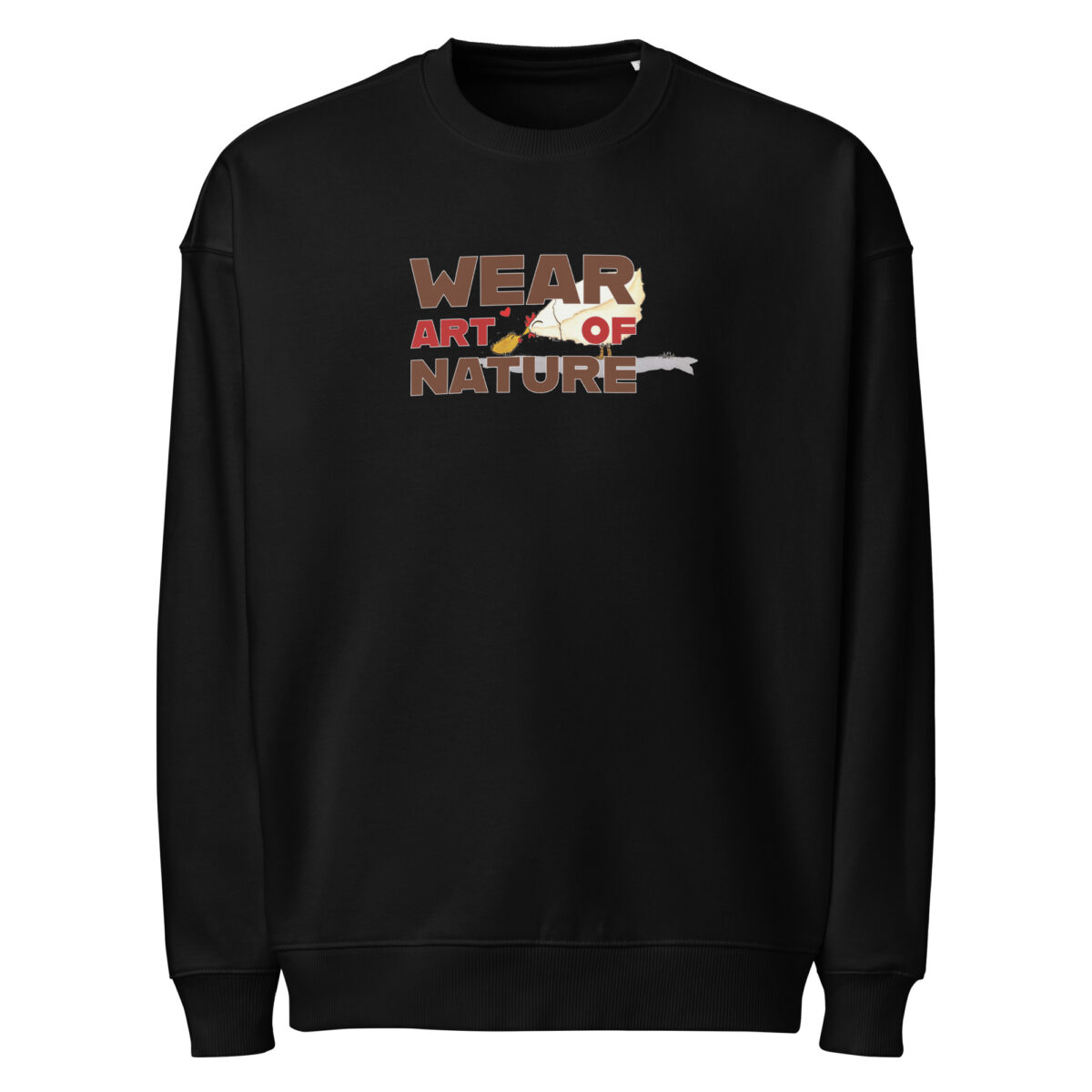 Chicken Frontprint Oversize | Streetwear Huhn wear Art of Nature